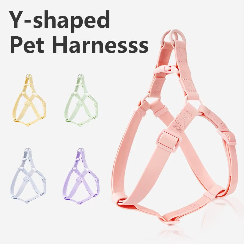 Arnés en Y para perro | Impermeable, antitirones y fácil de limpiar