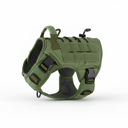 Arnés táctico tipo H para perros grandes
