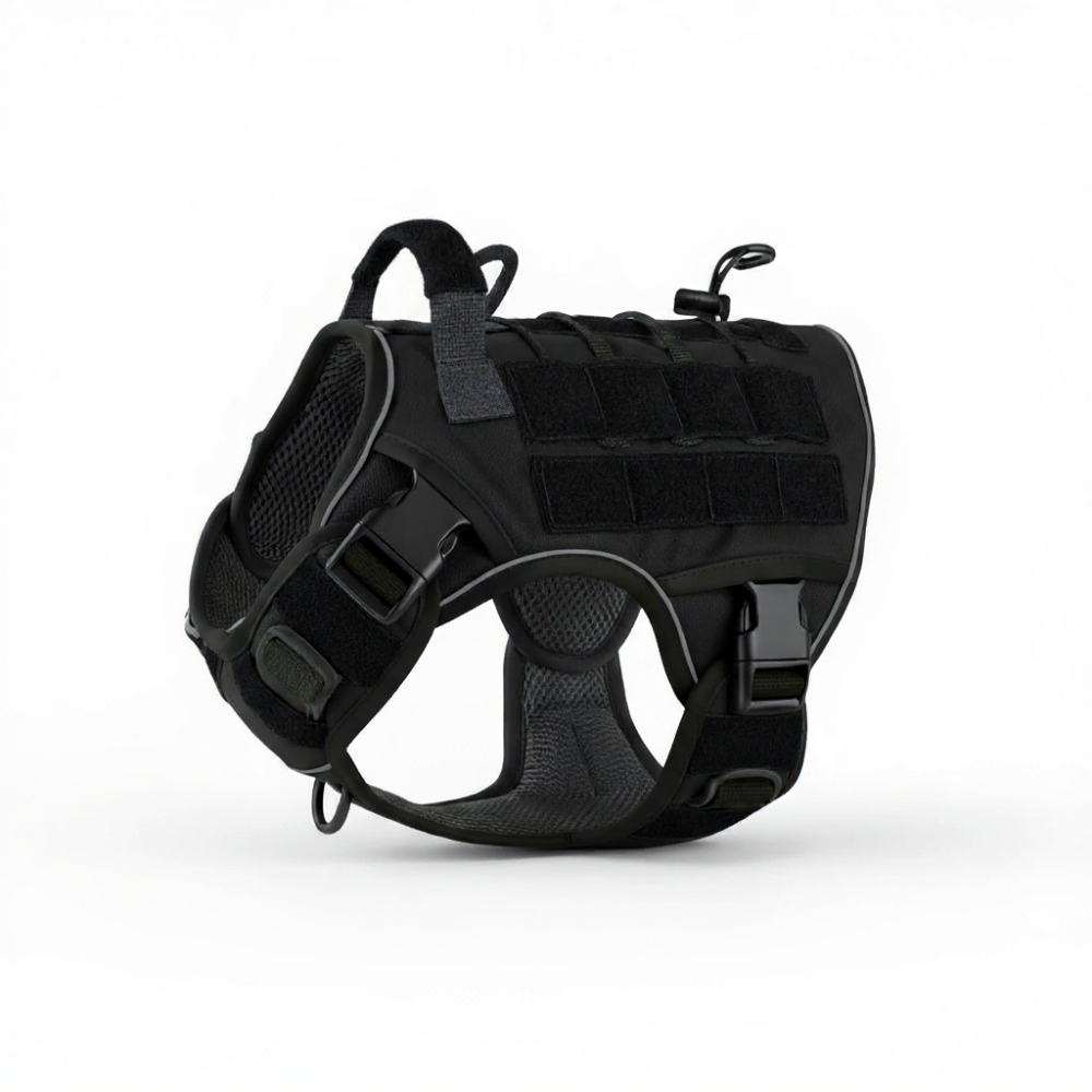 Arnés táctico tipo H para perros grandes