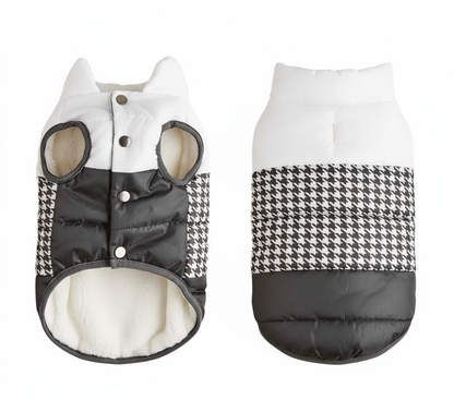 Chaqueta de perro polar acolchada – fácil de poner