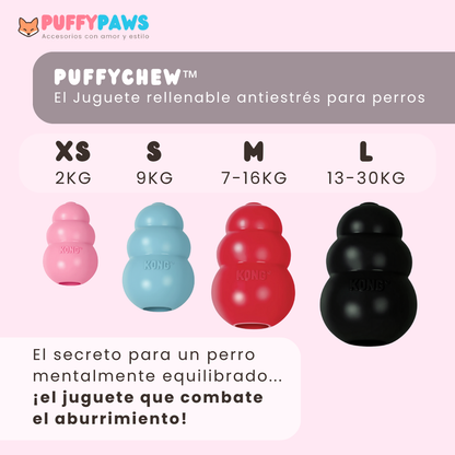 Juguete PuffyChew™ | Dispensador interactivo y masticable para perros